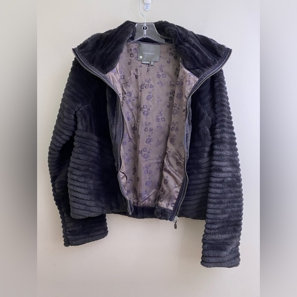 NEW Anthropologie Natasha Faux Fur Jacket - Picture 12 of 15